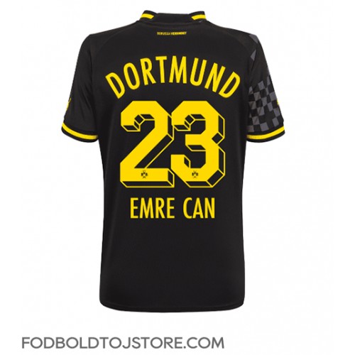 Borussia Dortmund Emre Can #23 Udebanetrøje Dame 2022-23 Kortærmet